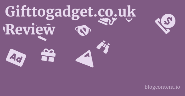 Gifttogadget.co.uk Review 1 by Partners