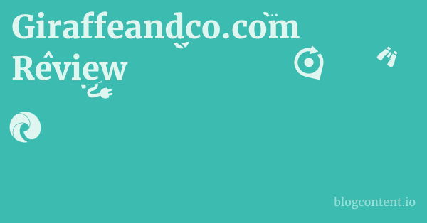 Giraffeandco.com Review 1 by Partners