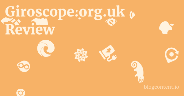 Giroscope.org.uk Review 1 by Partners