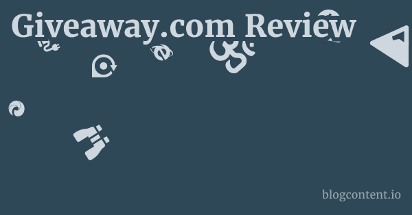 Giveaway.com Review 1 by Partners