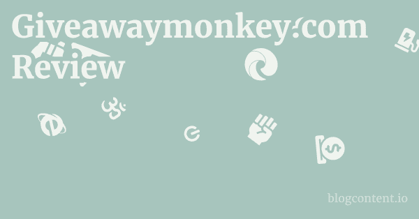 Giveawaymonkey.com Review 1 by Partners