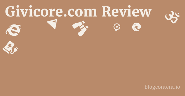 Givicore.com Review 1 by Partners