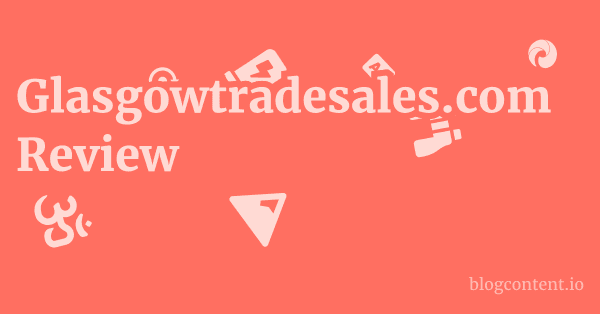 Glasgowtradesales.com Review 1 by Partners