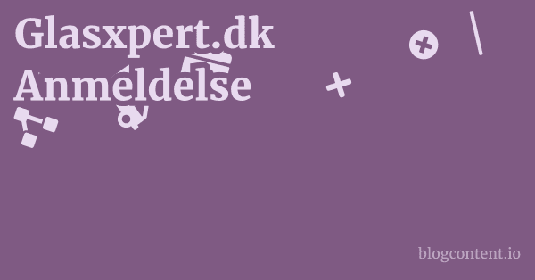 Glasxpert.dk Anmeldelse 1 by Partners