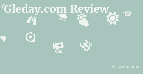 Gleday.com Review 1 by Partners