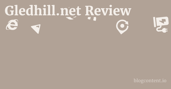 Gledhill.net Review 1 by Partners