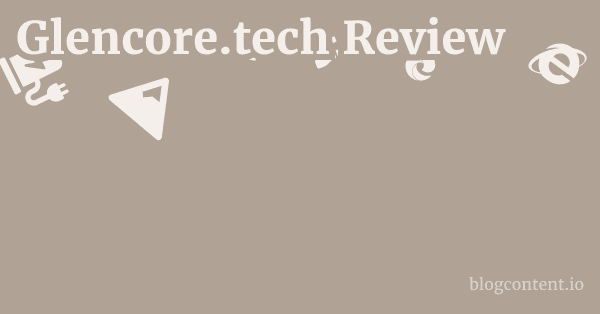 Glencore.tech Review 1 by Partners
