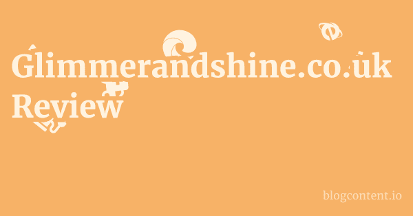 Glimmerandshine.co.uk Review 1 by Partners
