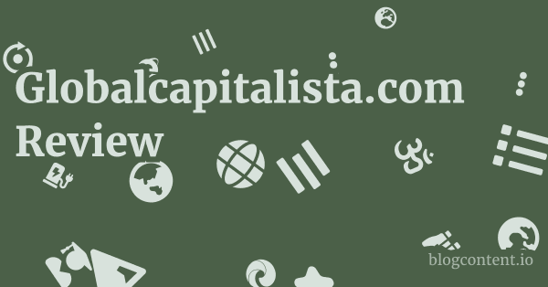 Globalcapitalista.com Review 1 by Partners