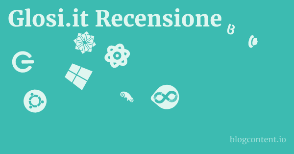 Glosi.it Recensione 1 by Partners