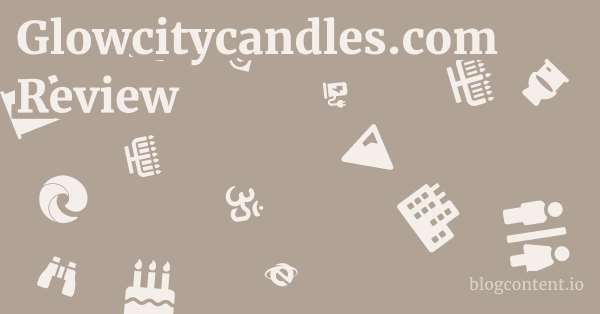 Glowcitycandles.com Review 1 by Partners