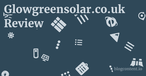 Glowgreensolar.co.uk Review 1 by Partners