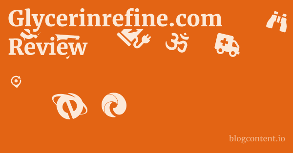 Glycerinrefine.com Review 1 by Partners