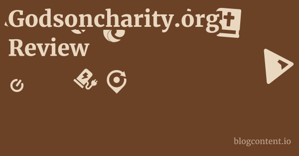 Godsoncharity.org Review 1 by Partners