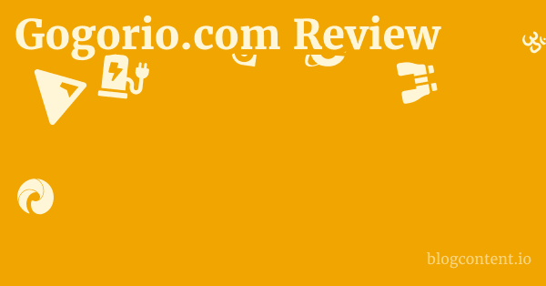 Gogorio.com Review 1 by Partners