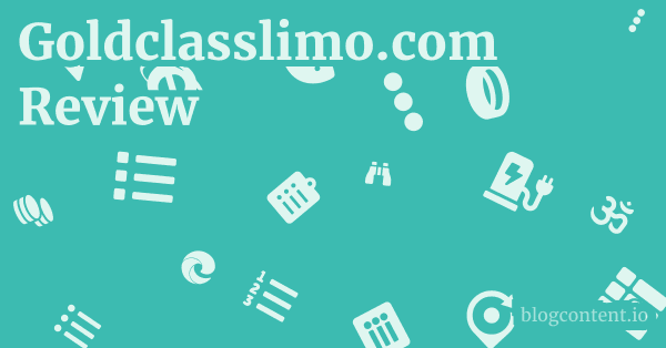 Goldclasslimo.com Review 1 by Partners