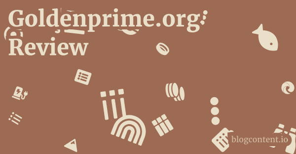 Goldenprime.org Review 1 by Partners