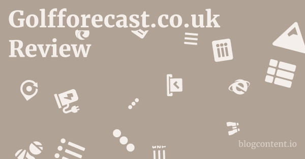 Golfforecast.co.uk Review 1 by Partners