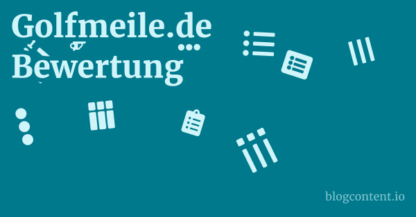 Golfmeile.de Bewertung 1 by Partners
