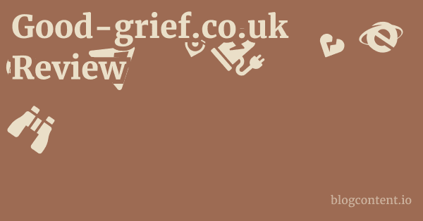 Good-grief.co.uk Review 1 by Partners