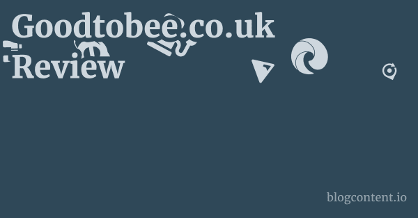 Goodtobee.co.uk Review 1 by Partners