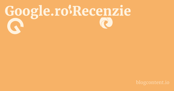 Google.ro Recenzie 1 by Partners