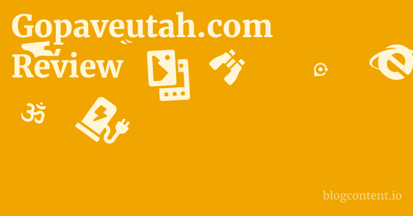Gopaveutah.com Review
