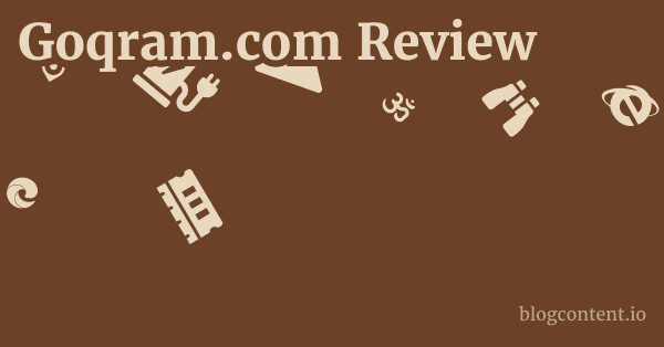 Goqram.com Review 1 by Partners