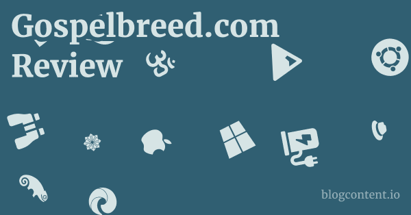 Gospelbreed.com Review 1 by Partners