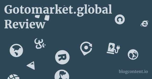 Gotomarket.global Review 1 by Partners