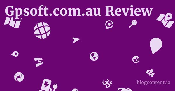 Gpsoft.com.au Review 1 by Partners