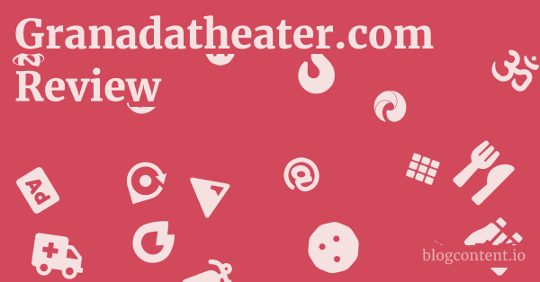 Granadatheater.com Review 1 by Partners