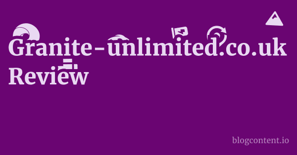 Granite-unlimited.co.uk Review 1 by Partners