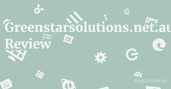 Greenstarsolutions.net.au Review 1 by Partners