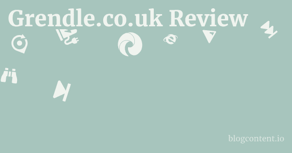 Grendle.co.uk Review 1 by Partners