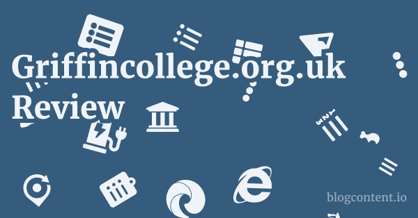 Griffincollege.org.uk Review 1 by Partners