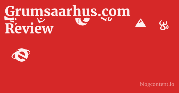 Grumsaarhus.com Review 1 by Partners
