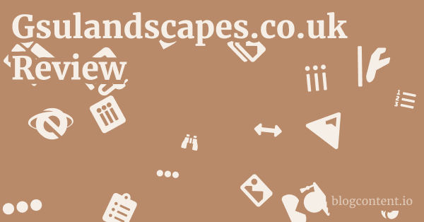 Gsulandscapes.co.uk Review 1 by Partners