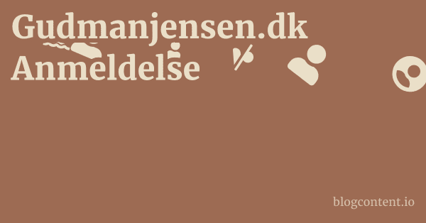 Gudmanjensen.dk Anmeldelse 1 by Partners