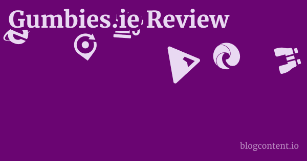 Gumbies.ie Review 1 by Partners