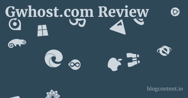 Gwhost.com Review 1 by Partners