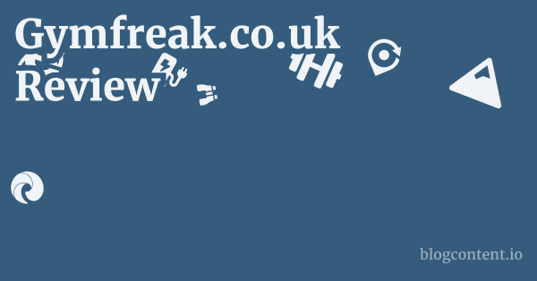 Gymfreak.co.uk Review 1 by Partners