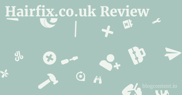 Hairfix.co.uk Review 1 by Partners