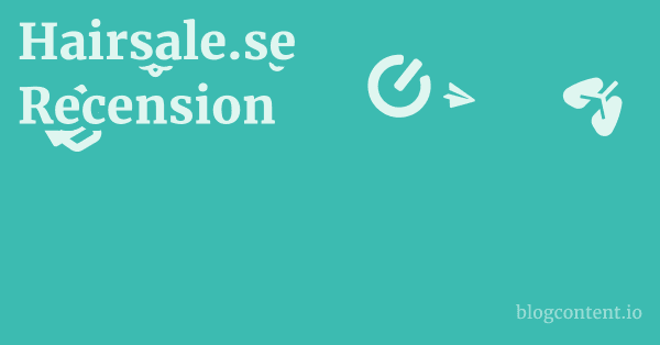 Hairsale.se Recension 1 by Partners