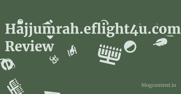 Hajjumrah.eflight4u.com Review 1 by Partners