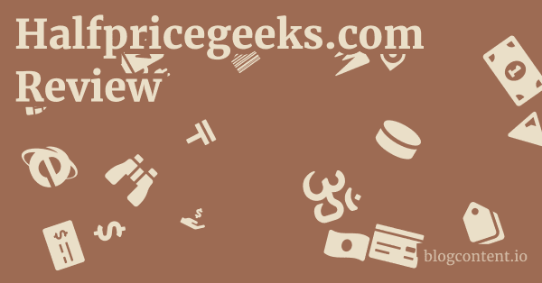 Halfpricegeeks.com Review 1 by Partners
