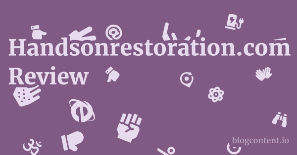 Handsonrestoration.com Review 1 by Partners