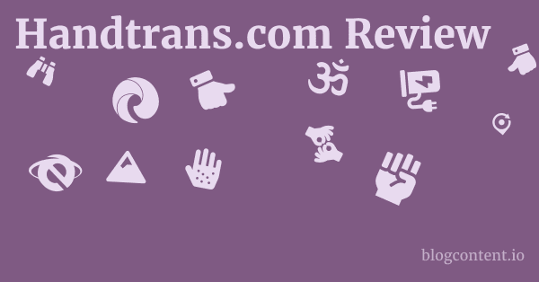 Handtrans.com Review 1 by Partners