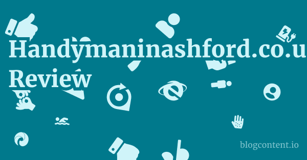 Handymaninashford.co.uk Review 1 by Partners
