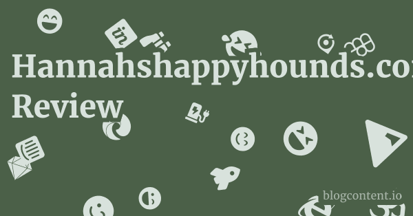 Hannahshappyhounds.com Review 1 by Partners